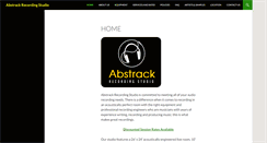Desktop Screenshot of abstrackrecording.com